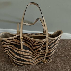 Michael Kors Zebra Purse